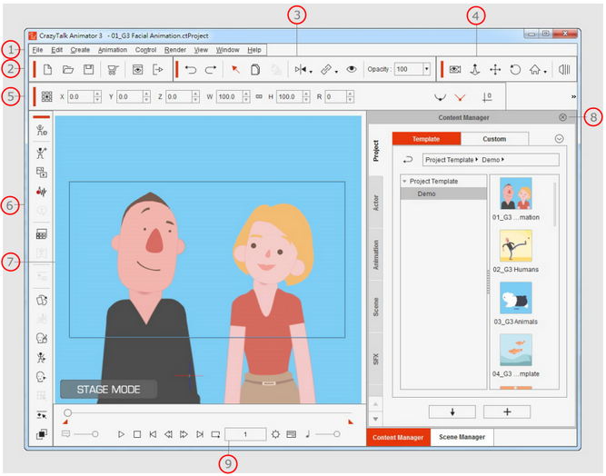 Crazy Talk Animator 3 PRO - 2D Animation Software: Short Review | Programy  Za Darmo